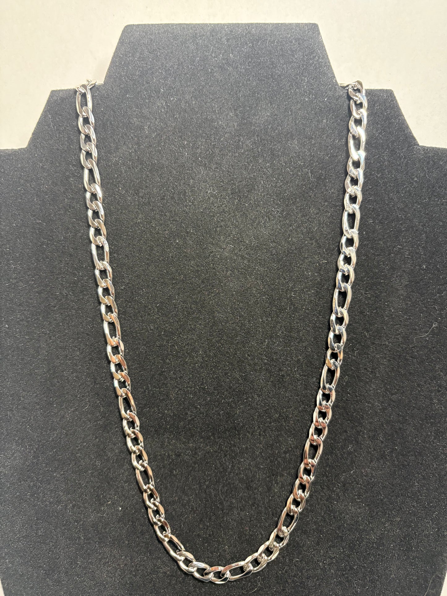 Stainless Steel Figaro Chain