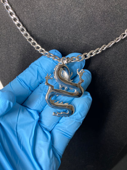 Stainless Steel Dragon Pendant